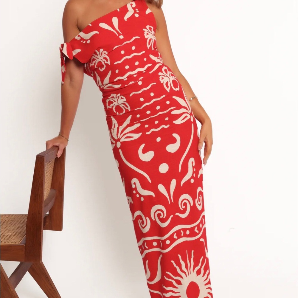 Petal & Pup Brigid Midi Dress in Sunburst